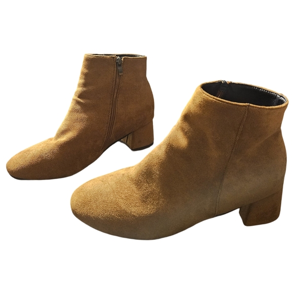 Women's Ankle Boots Size 41 Euro Brown - Picture 3 of 8